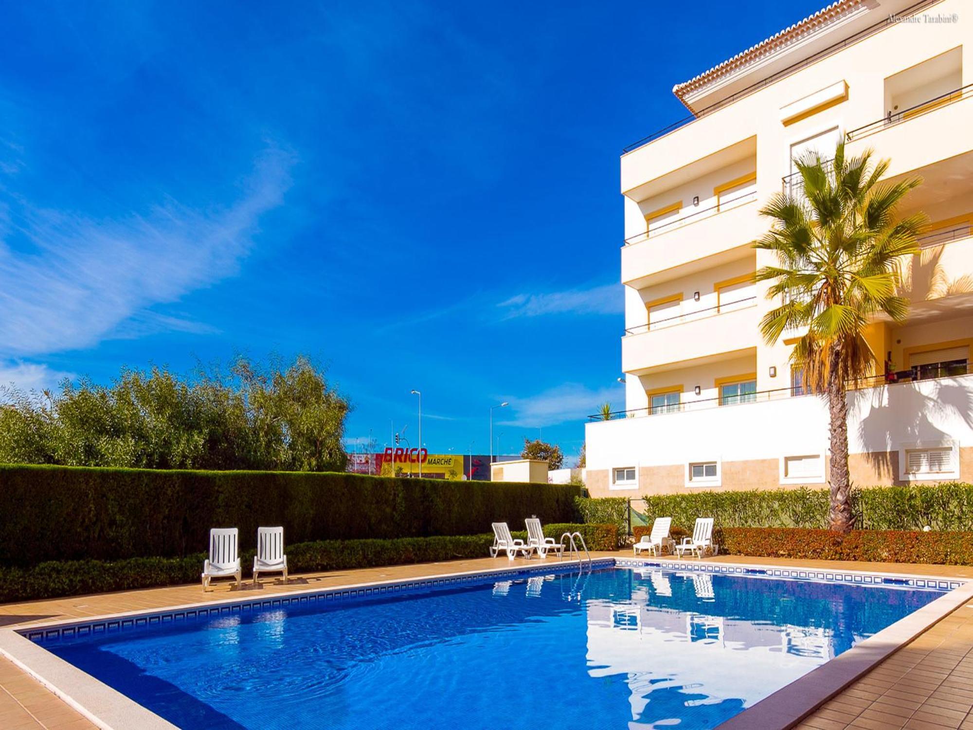 A04 - Large Modern 1 Bed Apartment With Pool Lagos Luaran gambar